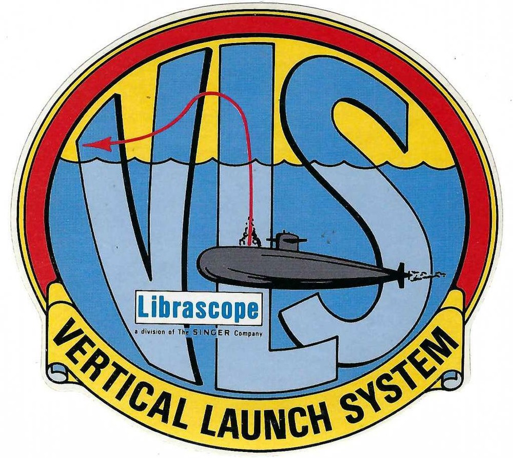 Vertical Launch System (VLS) Sticker - vintage from VLS Mfg - BCP c7503