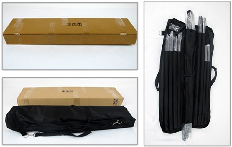 10' X 8' Heavy Duty Telescopic Banner Stand Step and Repeat Adjustable Backdrop