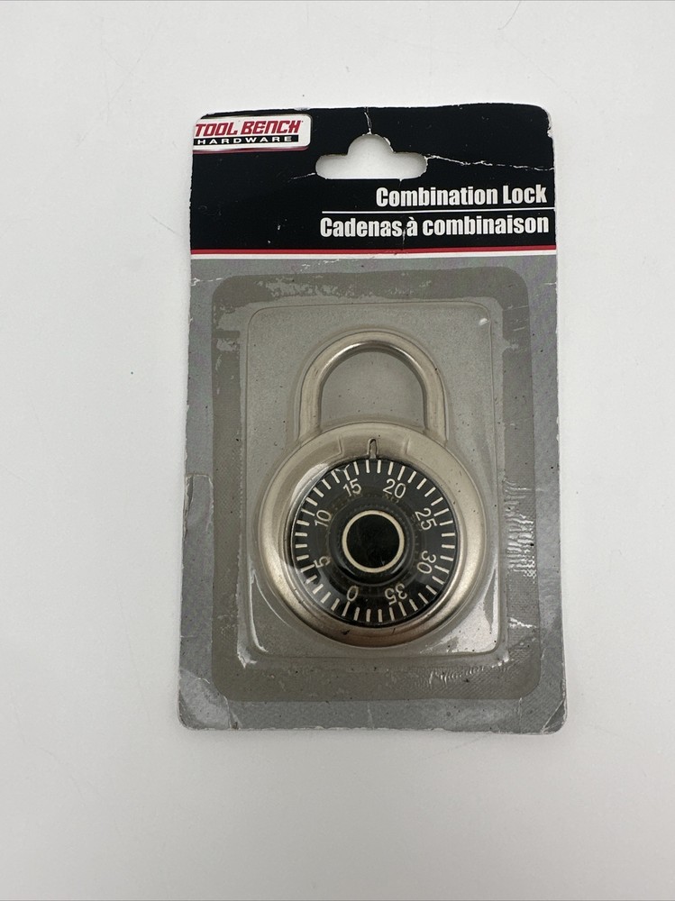 Tool Bench Silver/Black Combination Lock …..17