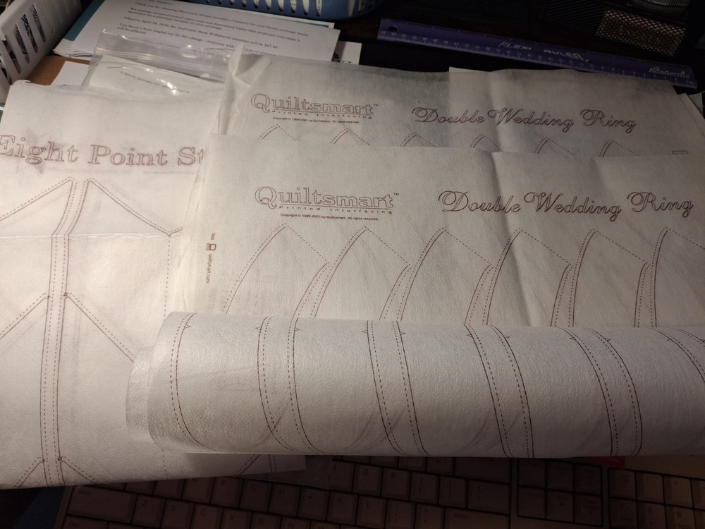 QUILTSMART Flag Kit Printed Interfacing Old Glory Pieced by Applique