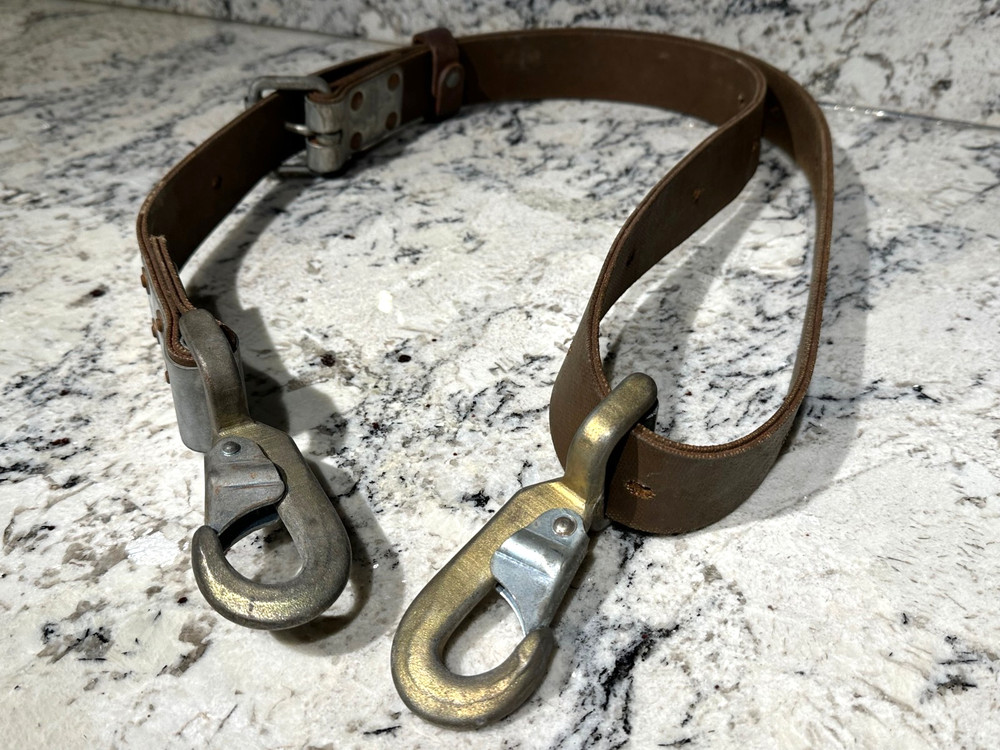 KLEIN TOOLS Bell System Climbing Lineman Secondary Safety Belt Positioning Strap