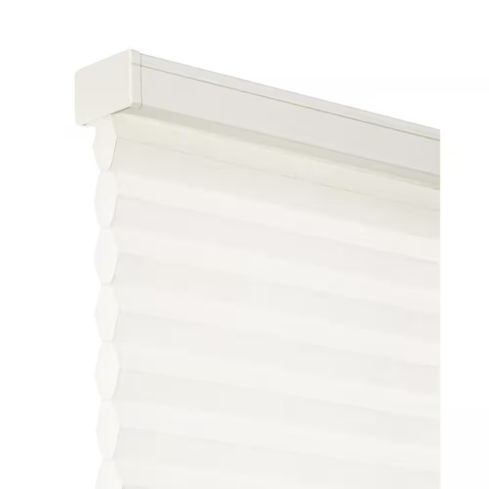 Cut-To-Size Limestone Cordless Light Filtering Insulating Polyester Cellular Sha