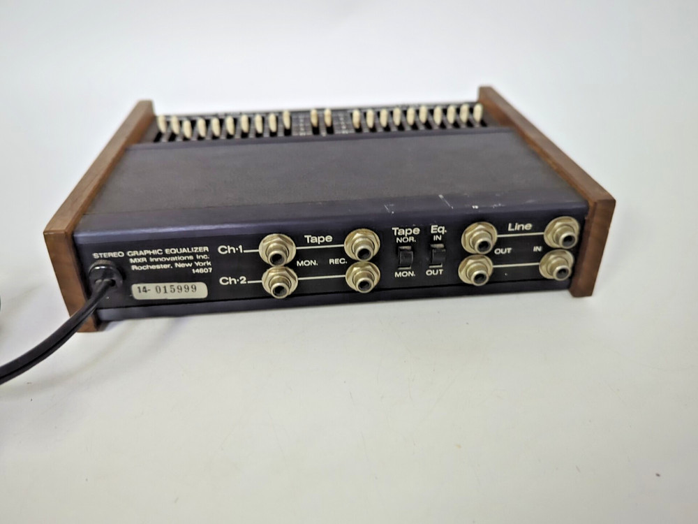 VINTAGE MXR STEREO GRAPHIC EQUALIZER 114