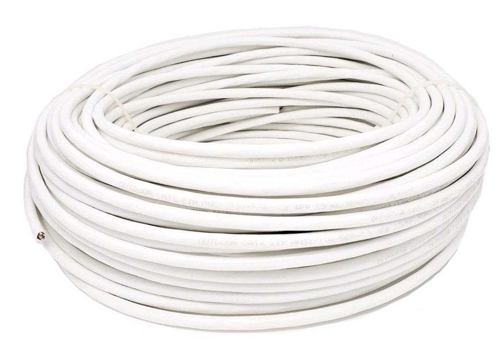50ft -Commscope 2071E 23/4P Cat6 Gigaspeed XL U/UTP Plenum Network Cable White
