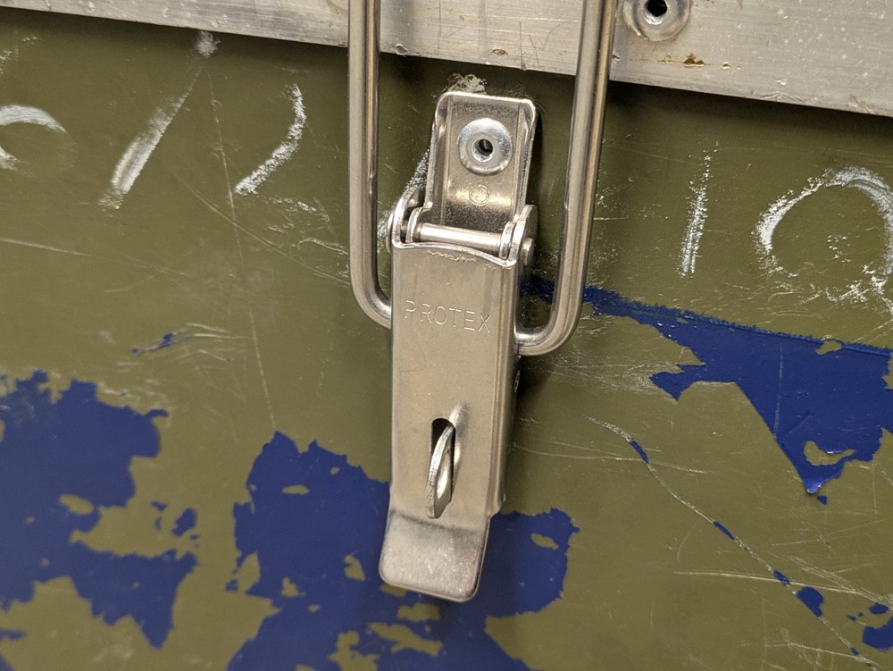 British Army Military MOD Lockable Equipment Transport Storage Case Box Tool Box