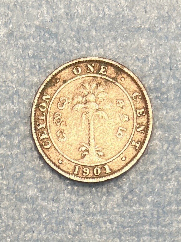 Ceylon -  1 Cent 1901