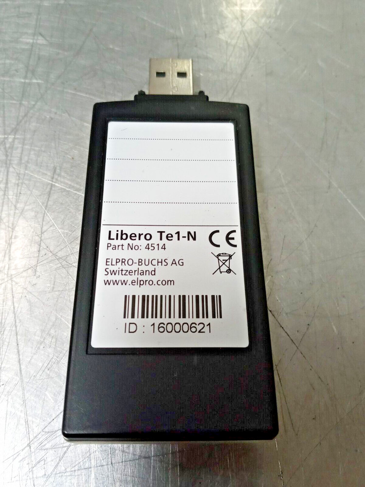 Elpro Libero Te1-N 4514 PDF Logger for External NTC Temperature Probe
