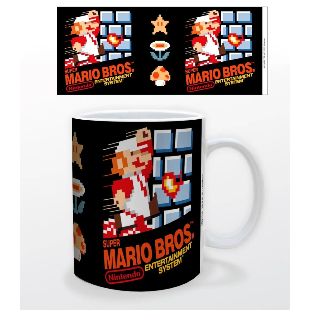 Super Mario NES Cover Coffee Mug, 11oz