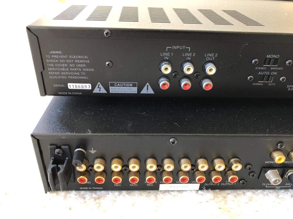 AudioSource PreAmp/Tuner Two & Amp 100 Stereo Power Amplifier
