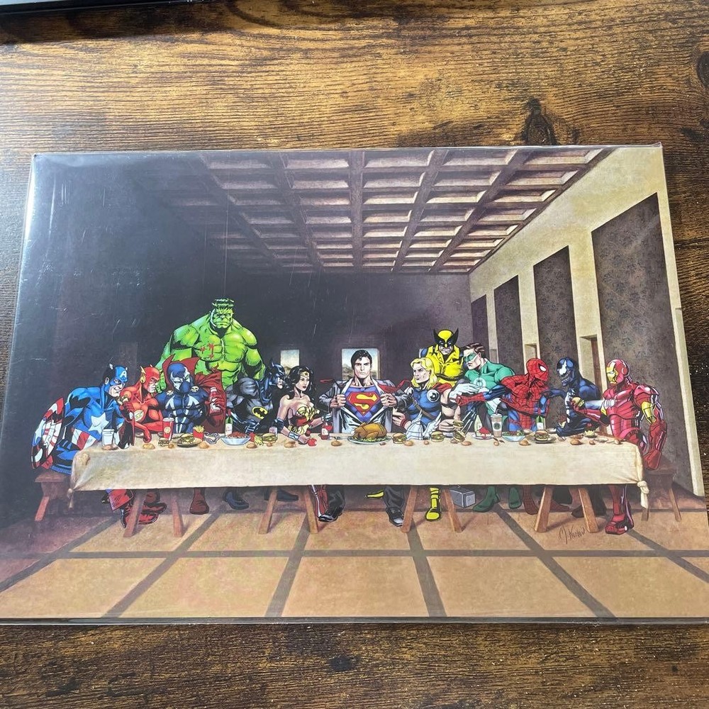 Avengers Creative Art The Last Supper
