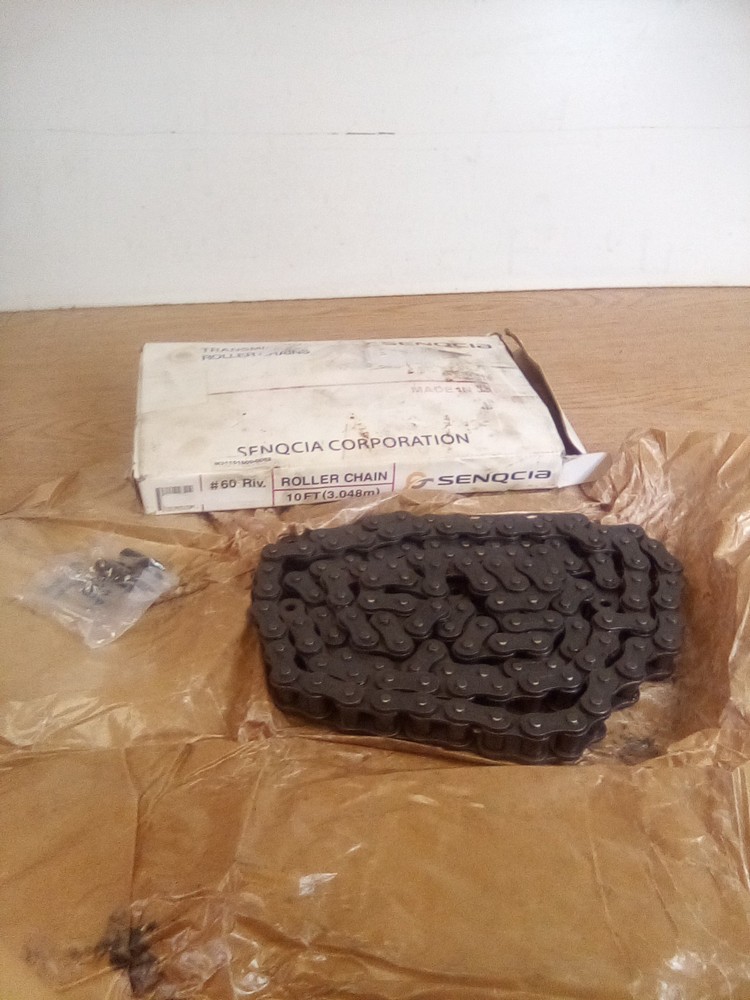Senqcia #60 Riv. Roller Chain 10Ft