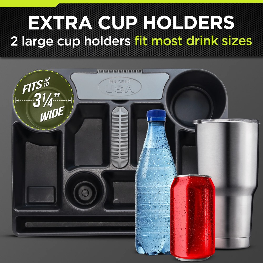 Car Seat Organizer with Drink Holders