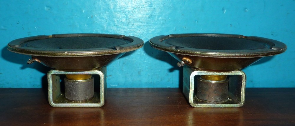 Sansui SP-2000 Model S-2001 Midrange Driver 16 Ohms 2 pcs. Very Good Condition