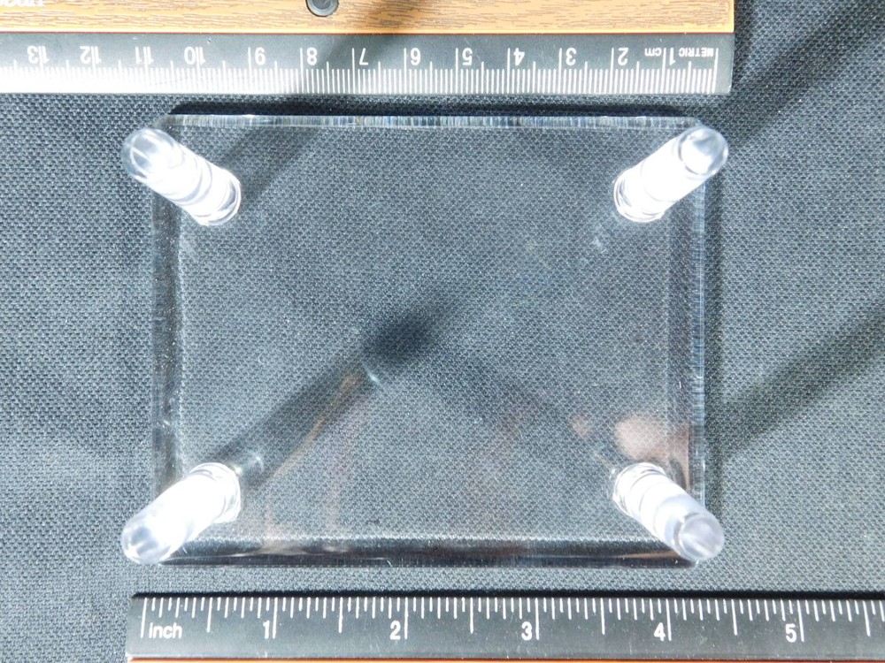 Display Stand Large Size FOUR Post Clear Lucite