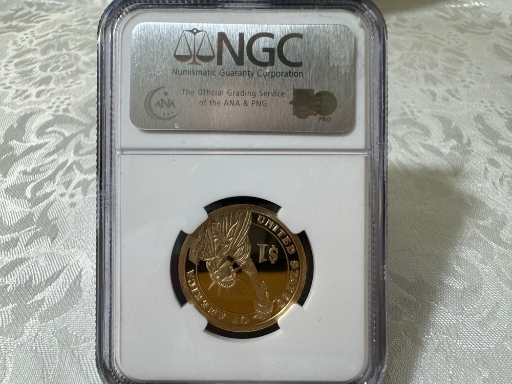 NGC 4 Graded Presidential Dollar Coin