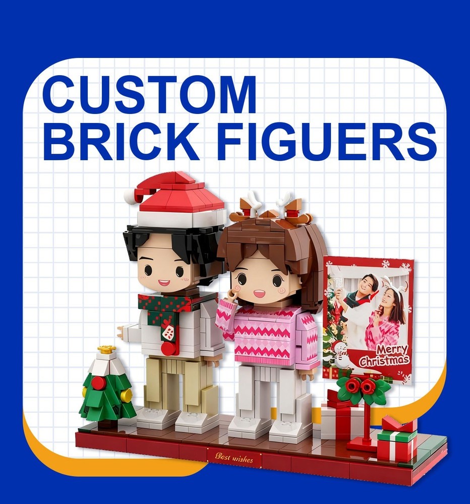 Character Blocks My Custom Brickfigures Customization Ornament with People