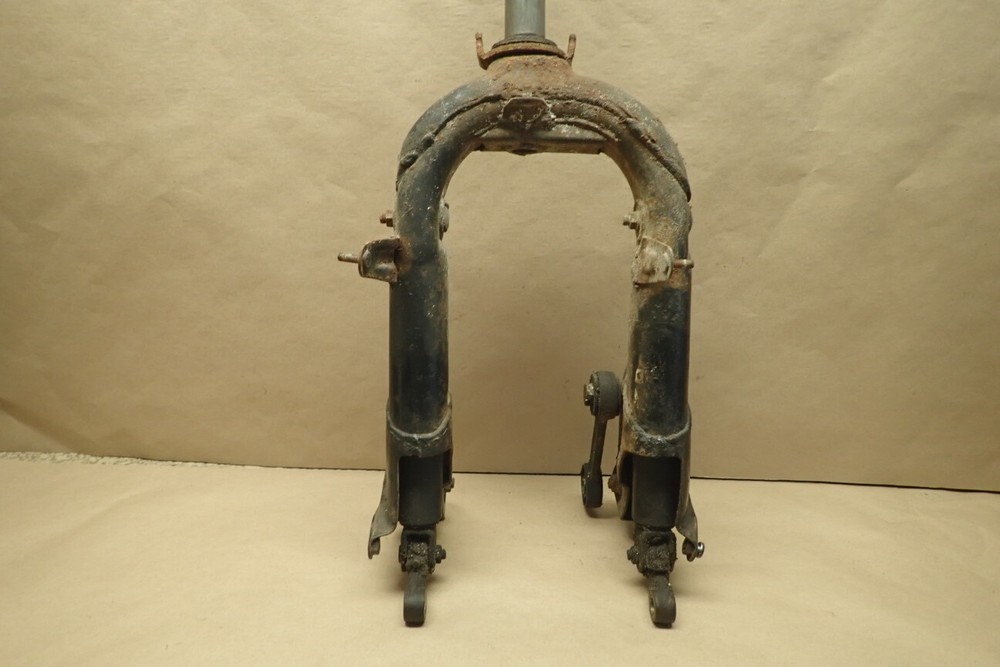 1987 YAMAHA XC125 RIVA TRIPLE TREE FORK ASSY