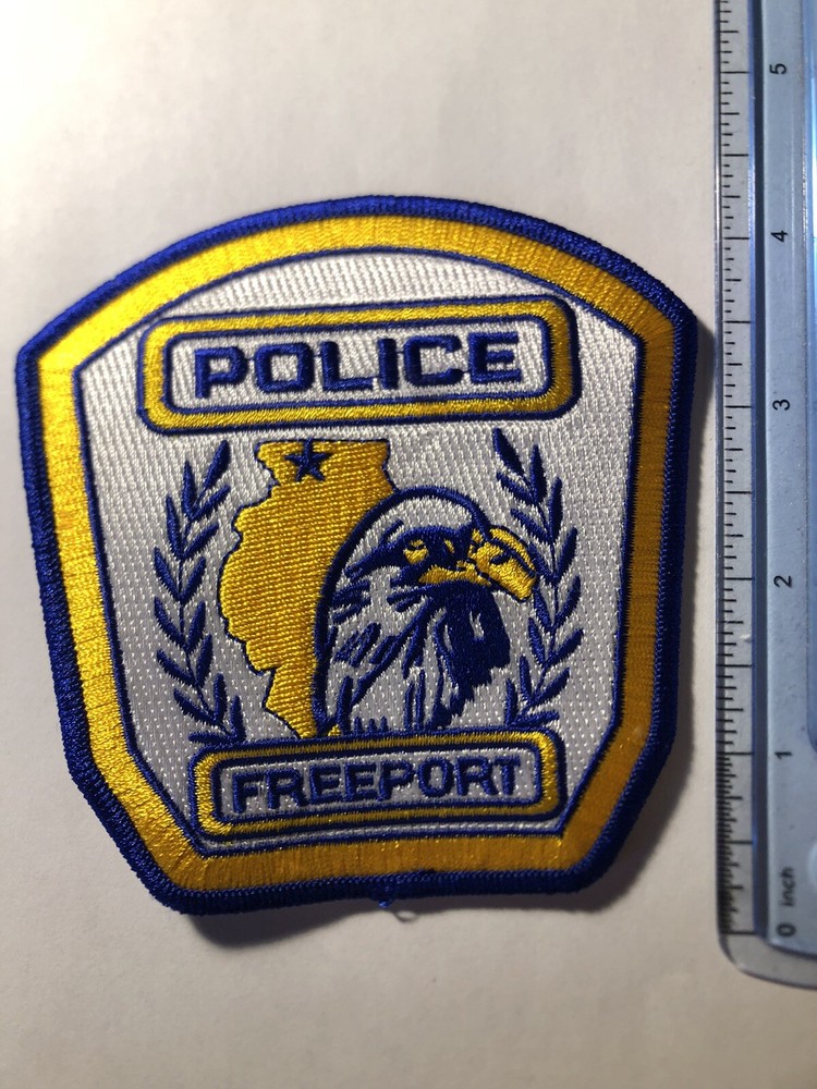 Freeport Illinois Police Patch