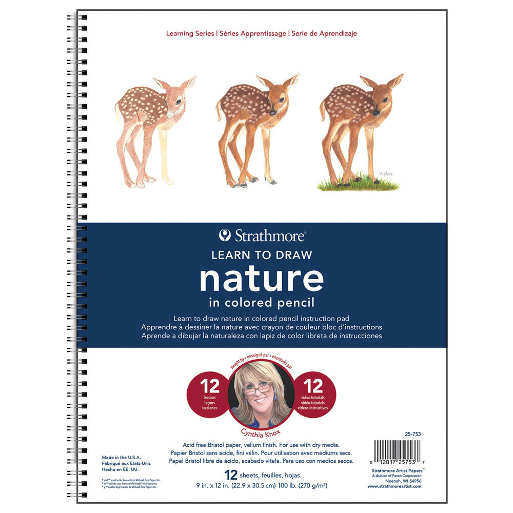 Str Learn To Draw-Nature in Colored Pencil