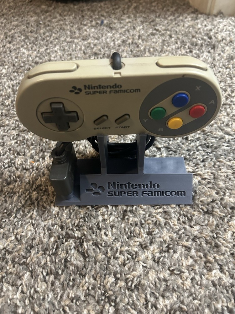 Super Famicom Controller Stand 3D Print