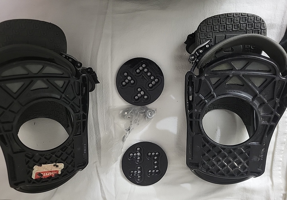 Burton Freestyle Black Snowboard Bindings