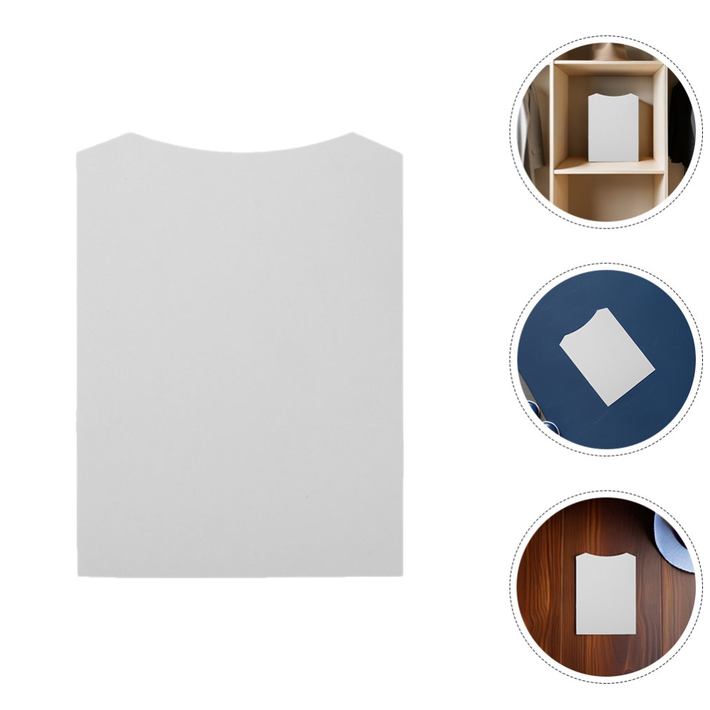 100 PCS Cardboard Shirt Insert Folding Forms Shirts Backing Inserts