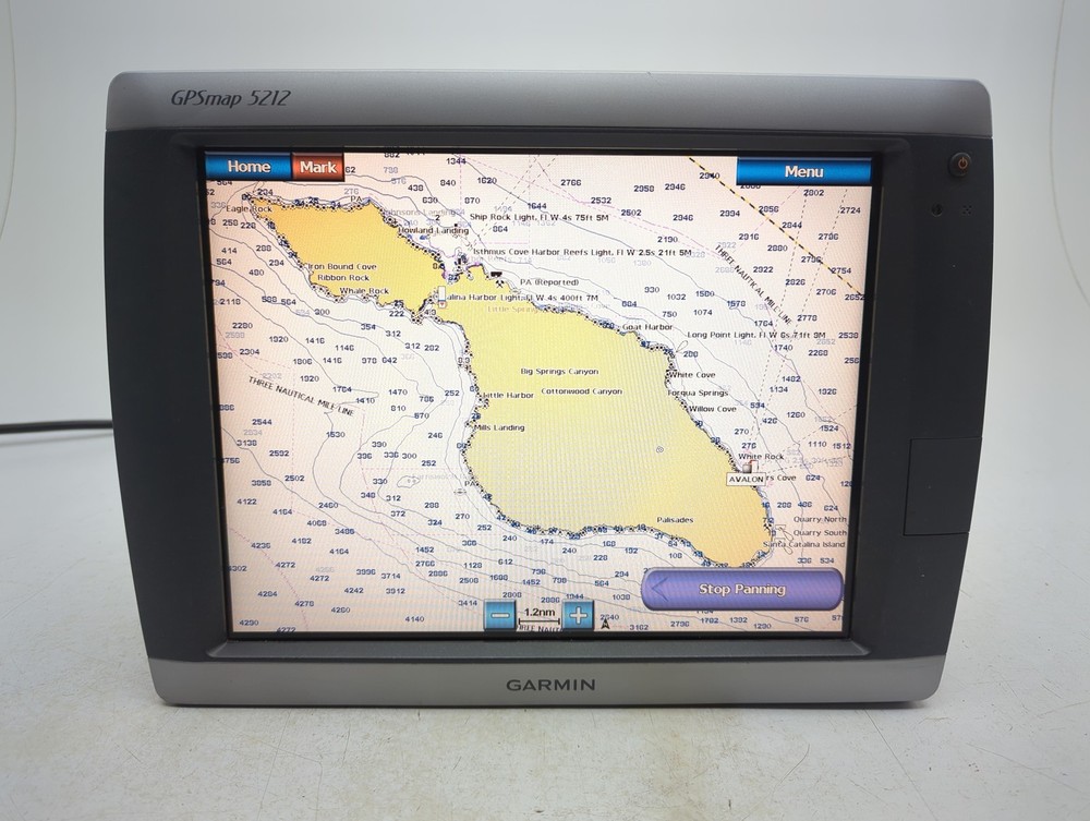 Garmin GPSMAP 5212 Boat Marine 12" Touchscreen FishFider Radar GPS Chartplotter