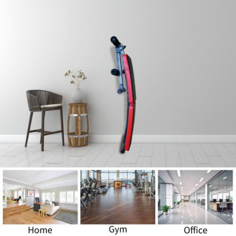 Adjustable Foldable Utility Bench for Home Gym & Strength Training