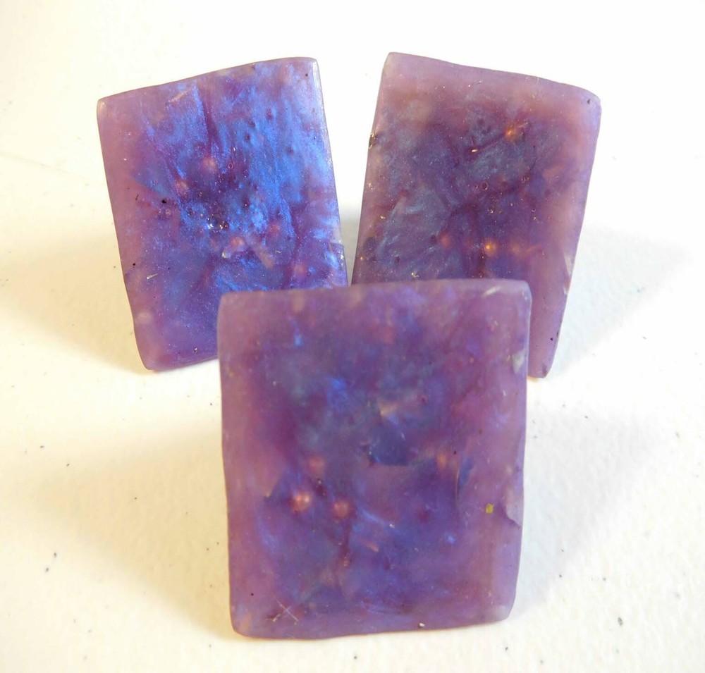 Misty Lavender Small Pyramids Positive Orgone
