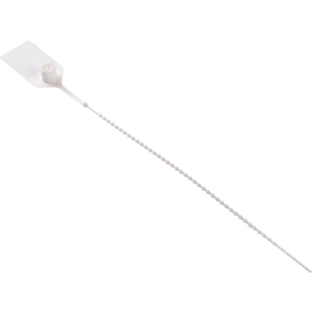 Adjustable Extinguisher Tamper Seal 9"L White 100/Pack
