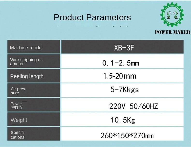3F Pneumatic Stripping Twisting Machine Vertical Core Wire Stripping Machine