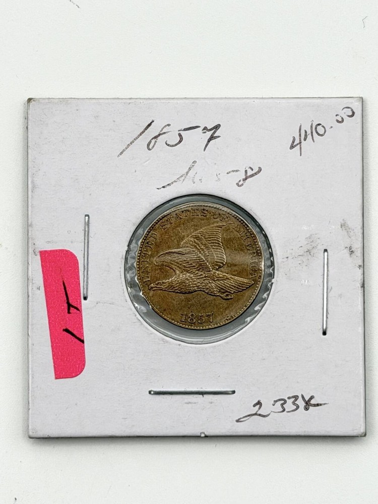 1857 Small Cents Flying Eagle