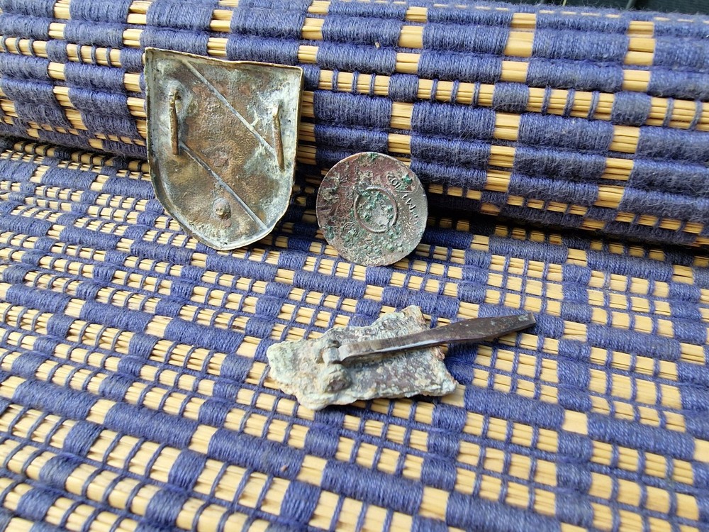 WW2 Original German Badges Front Item Relic.