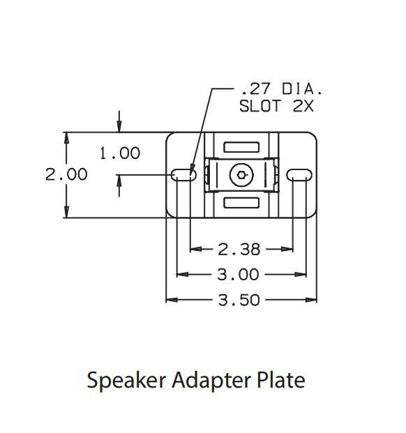 Adaptive Technologies Multi Mount Speaker Mount MM-008-CM-BT