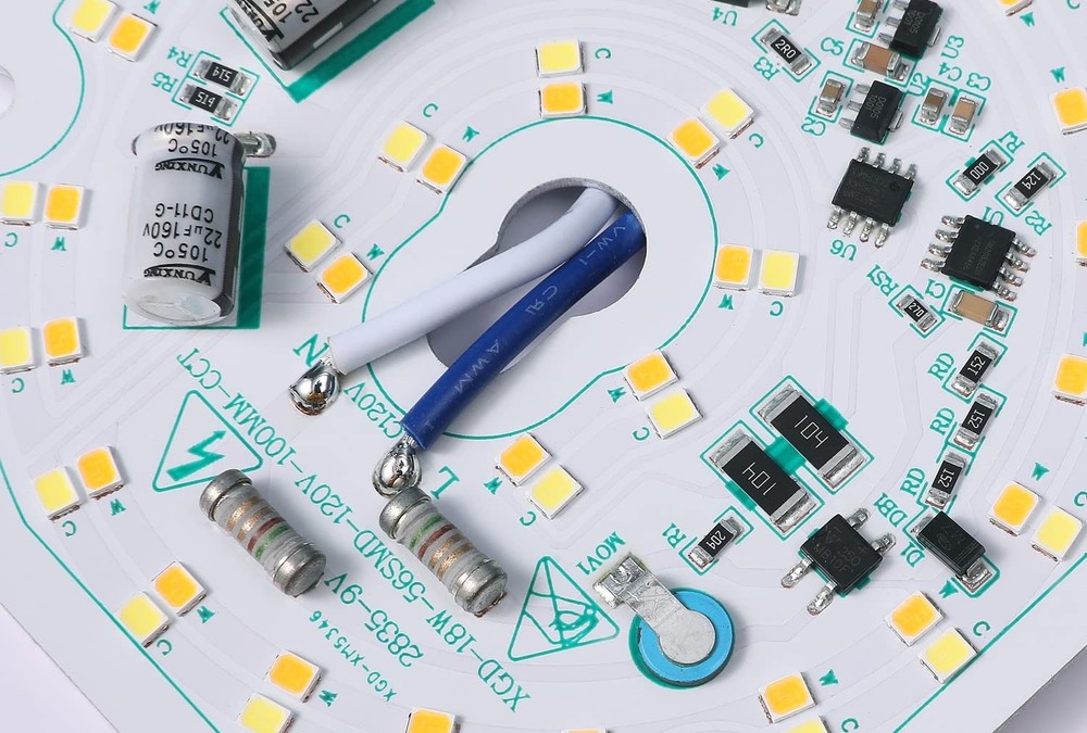 4 inch LED Retrofit Light Kit for Ceiling Fan Light Replacement Panel PCB 18W...