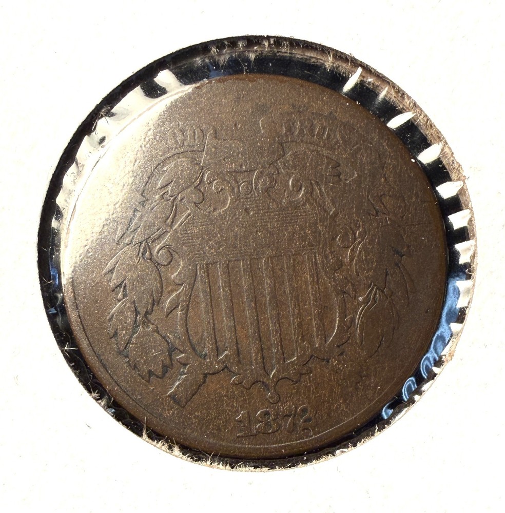 1872 2ct PC, VG. (15505) Key Date