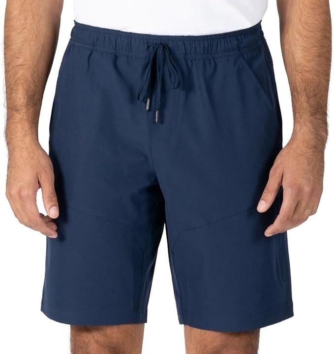 Gerry Men’s Pull-On Trail Shorts, Blue, Size M
