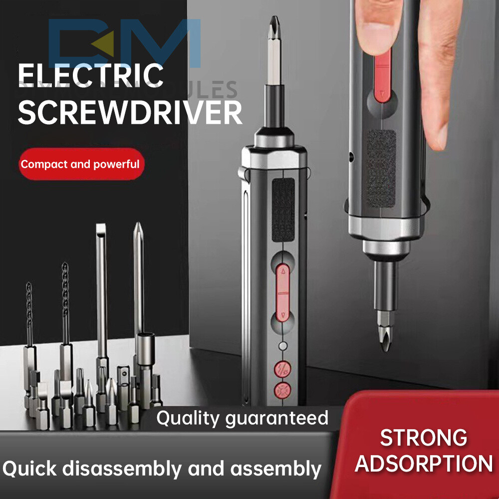 Electric Screwdriver Cordless Rechargeable Precision Screw Driver Multi-function