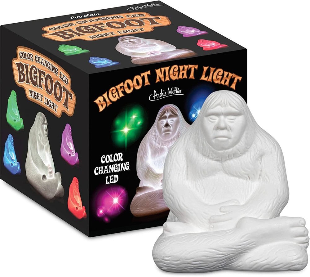 5'' Color Changing LED Bigfoot Night  Light