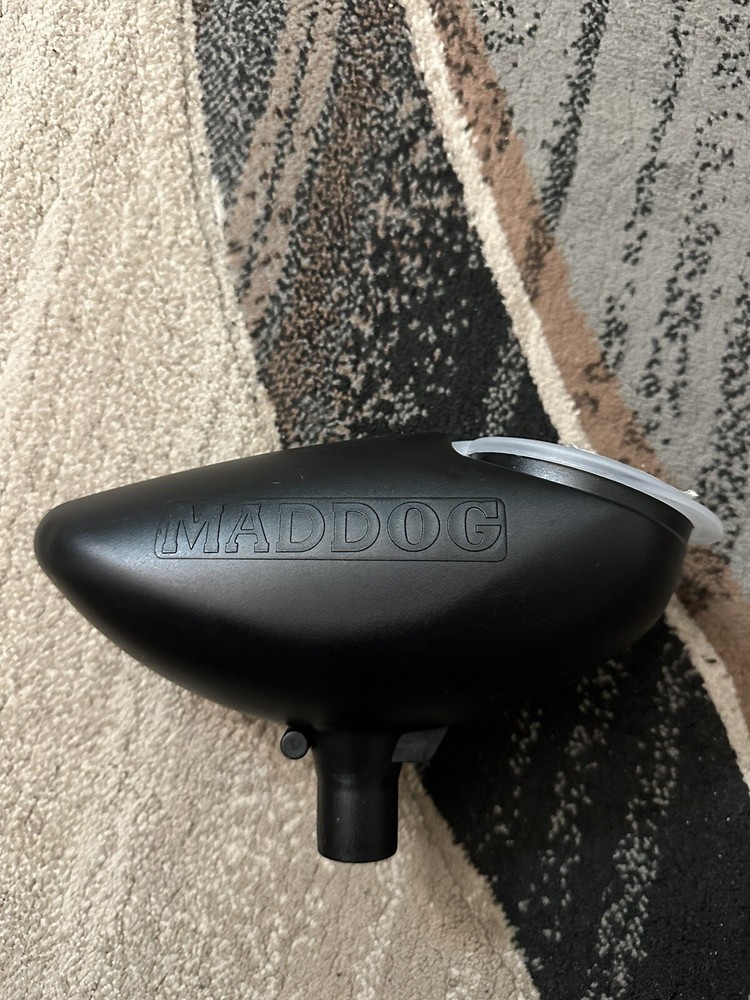 Maddog 200 Round Paintball Hopper Loader Black