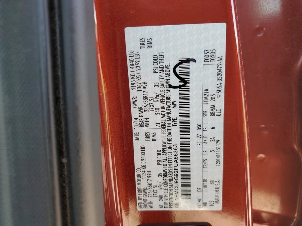 Fuse Box Engine Fits 13-16 ESCAPE 4890175