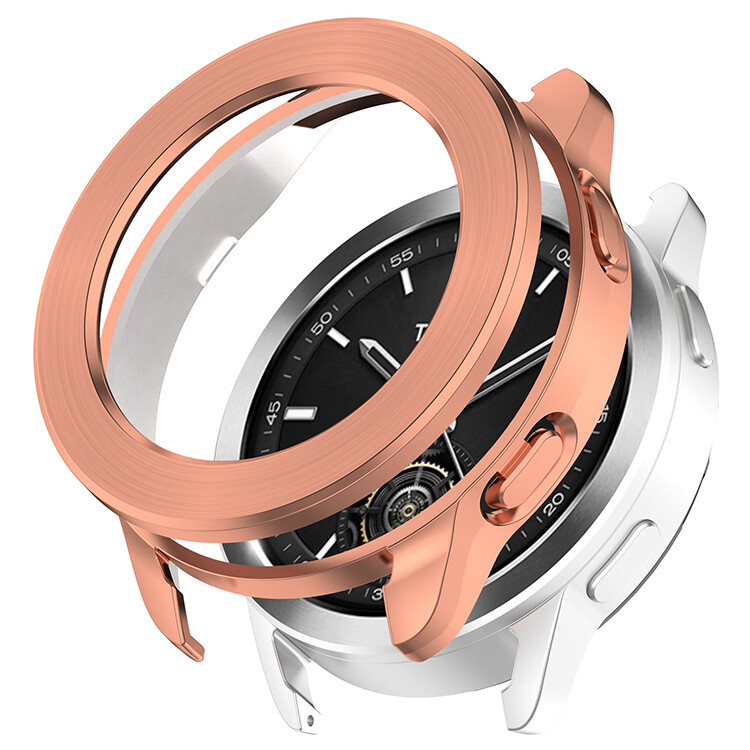 For Xiaomi Watch S3 Replacement TPU Frame Protector Bumper Shockproof Case Cover