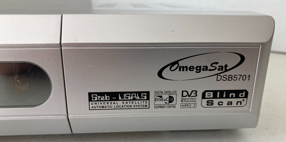 OmegaSat DSB5701 Digital Satellite Receiver