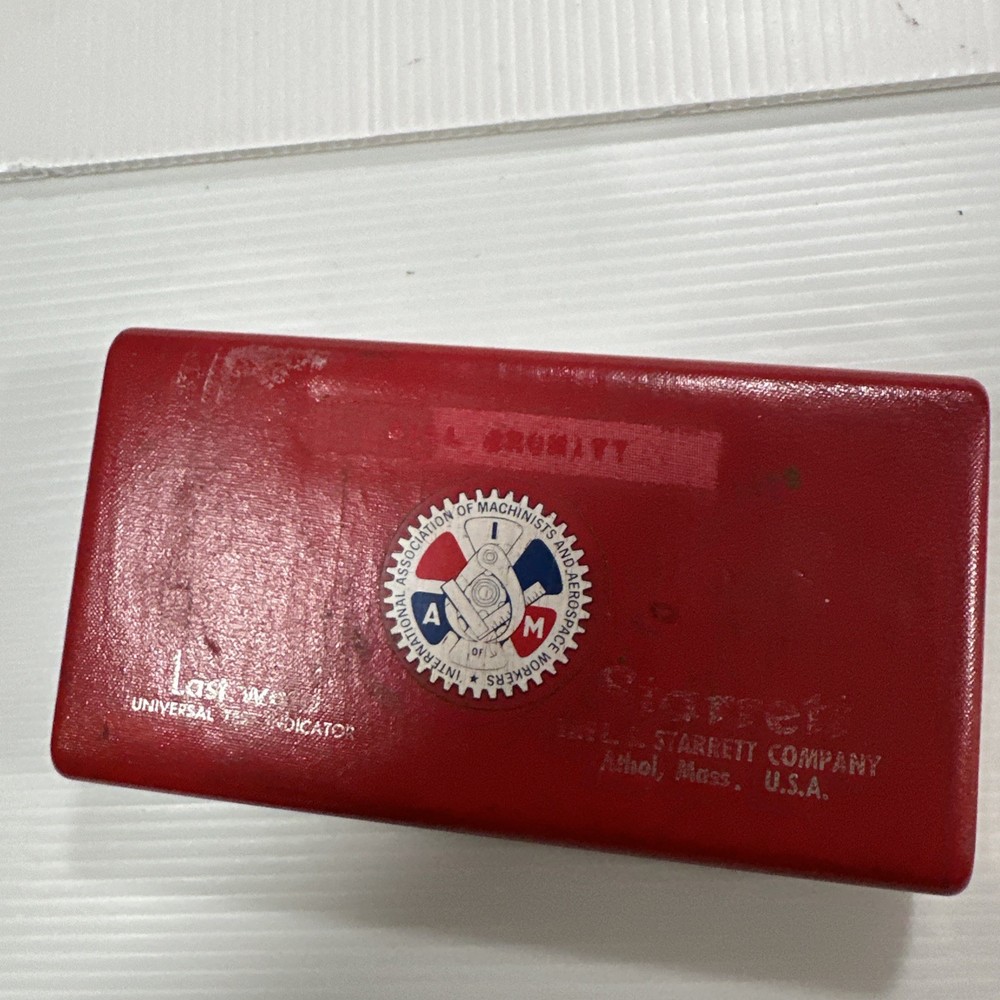 Starrett Last Word 711 Dial Indicator Plus extras