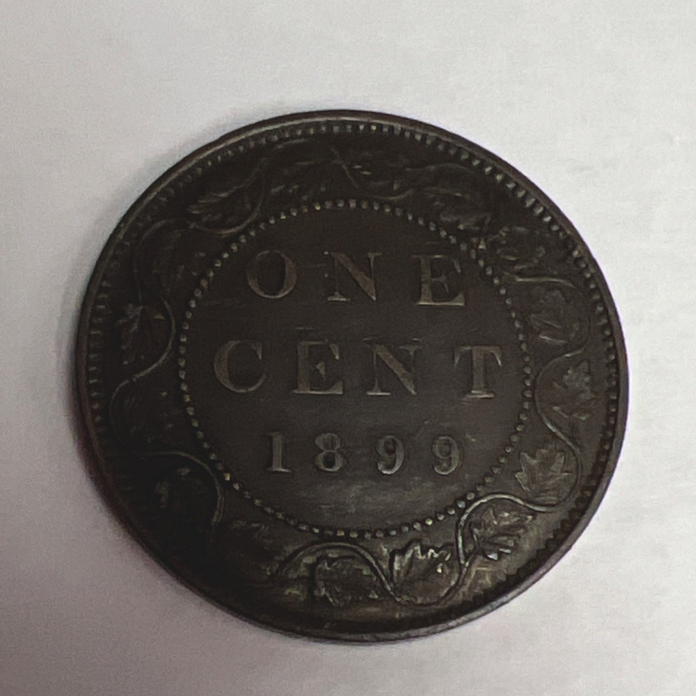 1899 Canada One Cent Foreign Coin