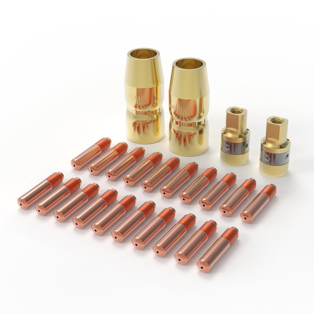 MIG Gun Kit for Miller M-100/150 – .035" Tip, Nozzle, Diffuser