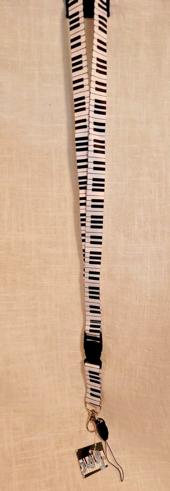 PIANO KEYBOARD LANYARD