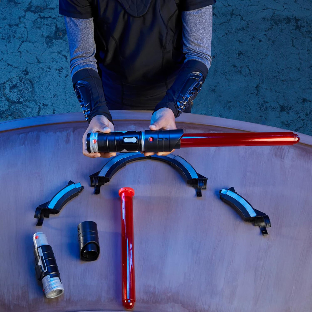 Lightsaber Forge Inquisitor Masterworks Set Double-Bladed Electronic Lightsaber,