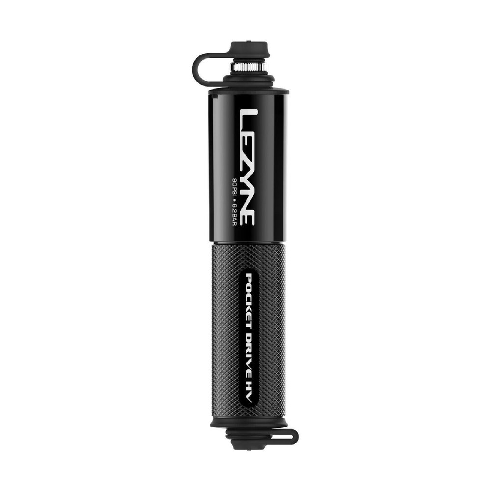 Lezyne Pocket Drive HV Frame Pump - Gloss Black