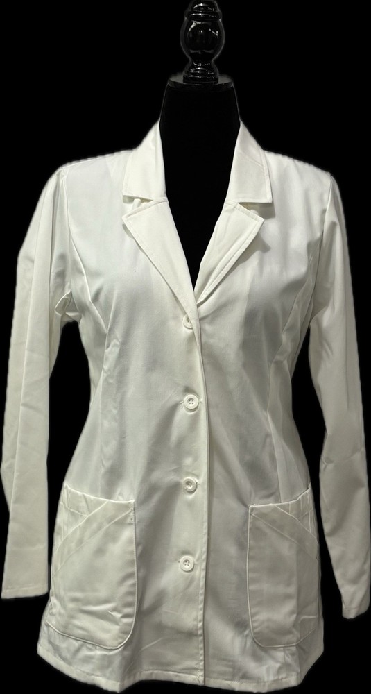 Dickies White (WHWZ) Size Medium Lab Coat